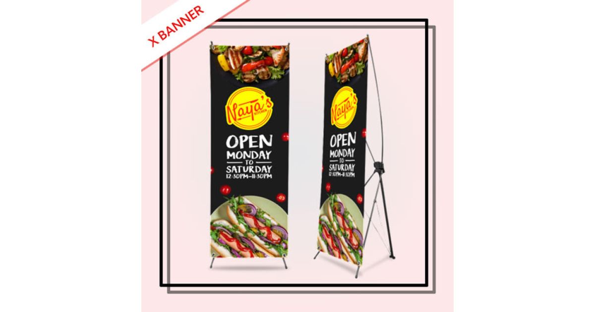 Y | X Banner 80x180cm Albatros Laminating Matte