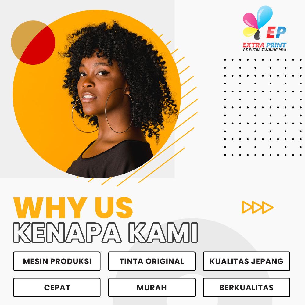Cetak Digital A3 1 Sisi Stiker HVS