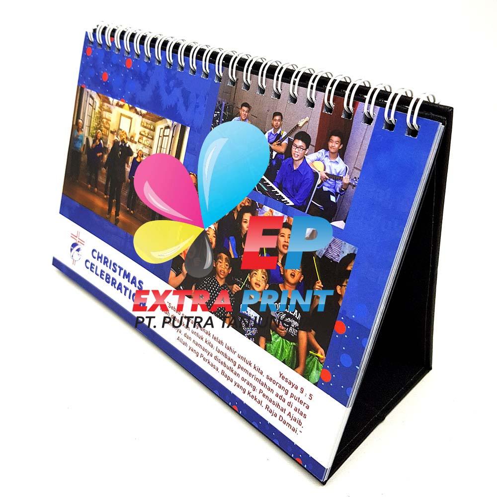 Kalender A5 210x150 Landscape, Isi 6-8 lbr, Art Carton 260g 2 Sisi