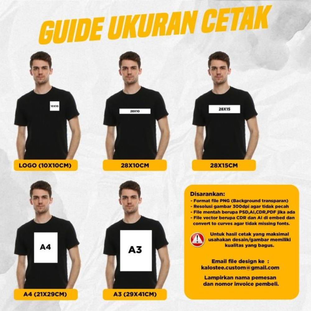 Sablon DTF A4 – Sudah Termasuk Press ke Kaos Kamu!
