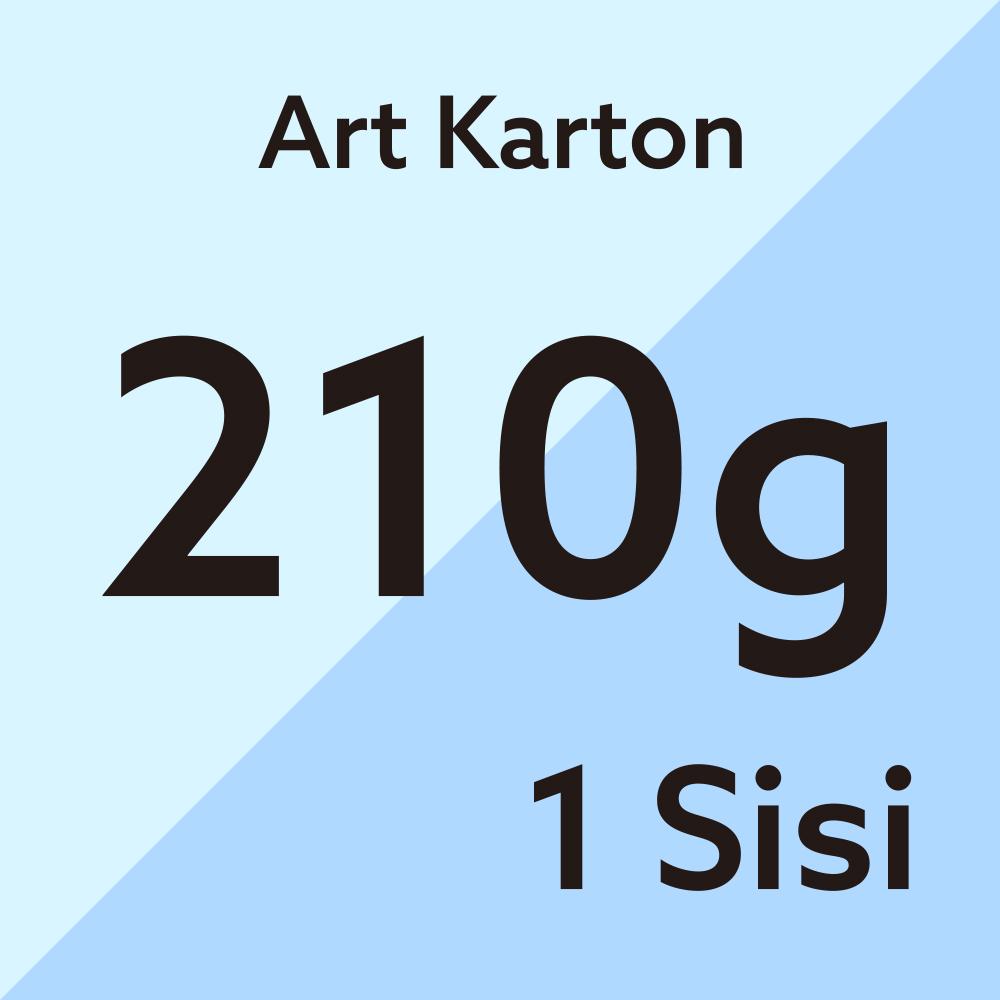 Cetak Digital A3 1 Sisi Art Carton 210g