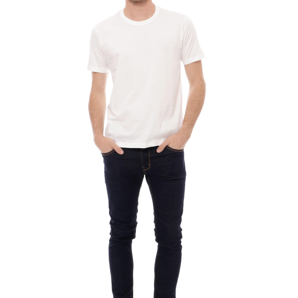 Kaos Cotton 30s Putih - L